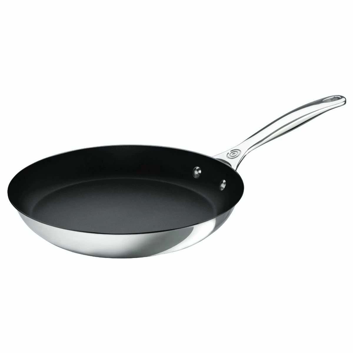 Le Creuset 2-Piece Nonstick Stainless Steel Fry Pan Set (8" & 10") - Image 4