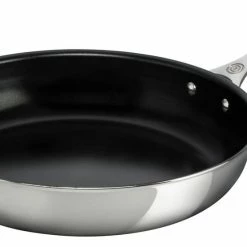Le Creuset 12.5" Nonstick Deep Fry Pan | Stainless Steel