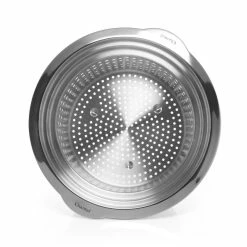 Chantal Induction 21 Stock Pot With Pasta/Steamer Insert + Glass Lid | 8 Qt. -Swiss Diamond shop steamer2 1