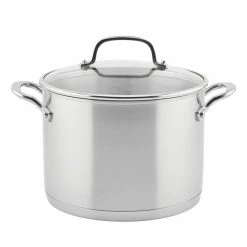 KitchenAid Non-Electrics KitchenAid Stainless Steel 3-Ply Base Stockpot With Lid | 8 Qt.
