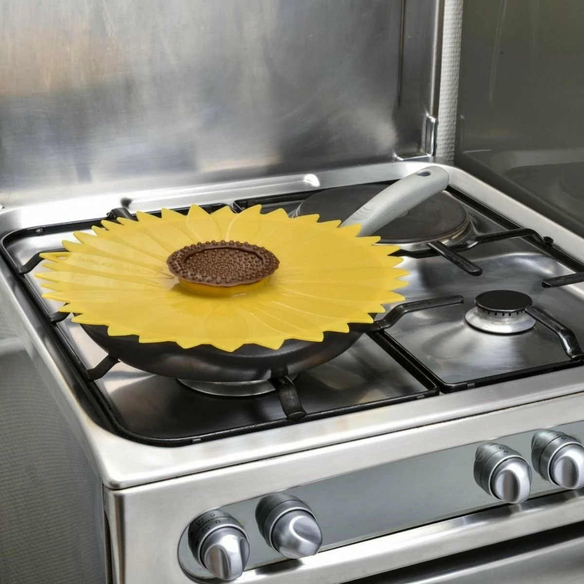 Charles Viancin Silicone Lid | 11" Sunflower 7 Charles Viancin Silicone Lid | 11" Sunflower - Image 7