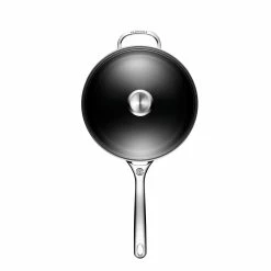 Le Creuset 4.25 Qt. Sauté Pan With Glass Lid | Toughened Nonstick Pro 7 Le Creuset 4.25 Qt. Sauté Pan With Glass Lid | Toughened Nonstick Pro -Swiss Diamond shop tnsp5100 26c