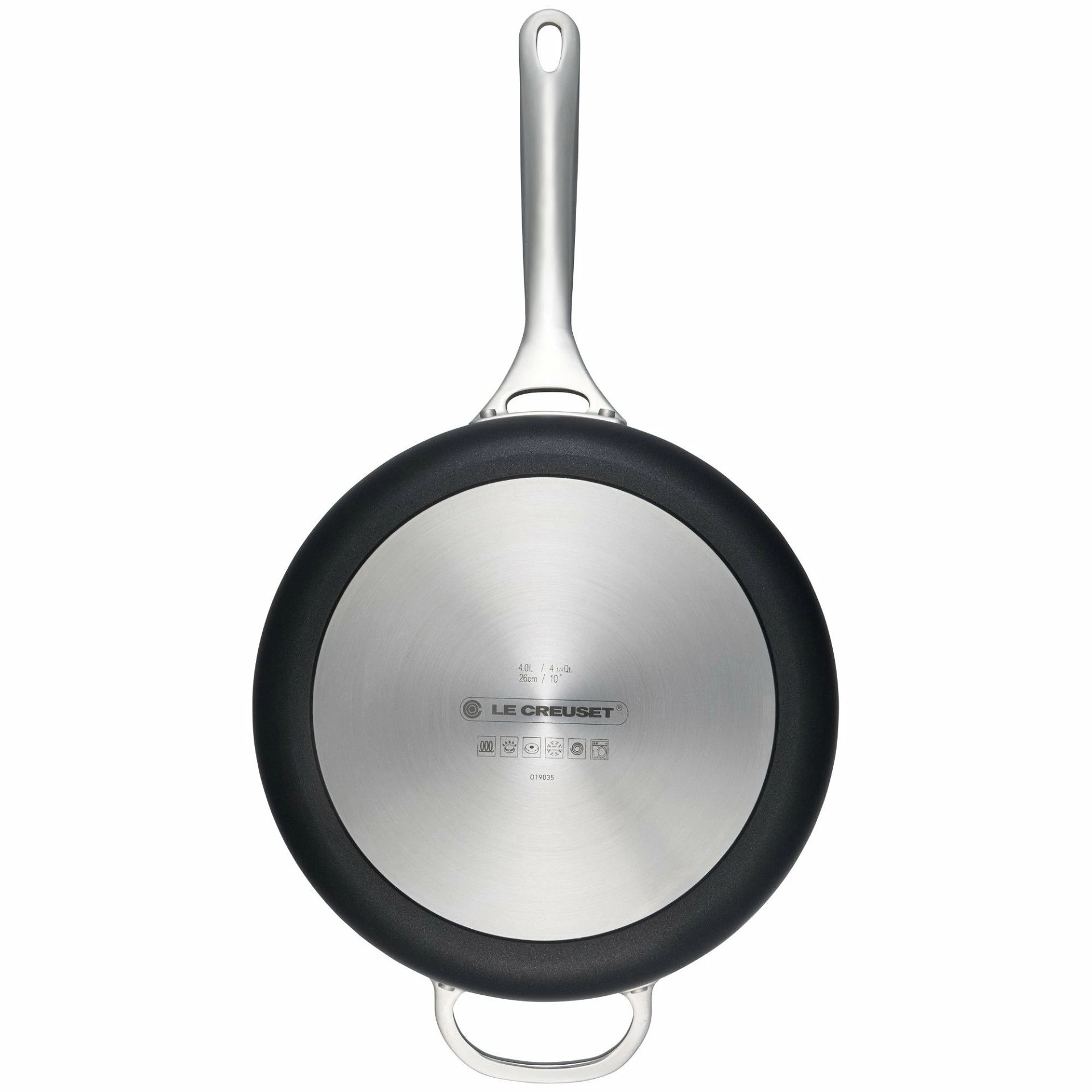 Le Creuset 4.25 Qt. Sauté Pan With Glass Lid | Toughened Nonstick Pro 4 Le Creuset 4.25 Qt. Sauté Pan With Glass Lid | Toughened Nonstick Pro - Image 4