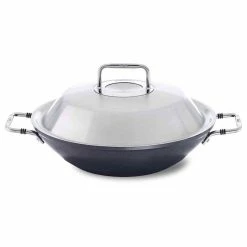 Fissler Adamant® Nonstick Wok With Metal Lid | 12.25"
