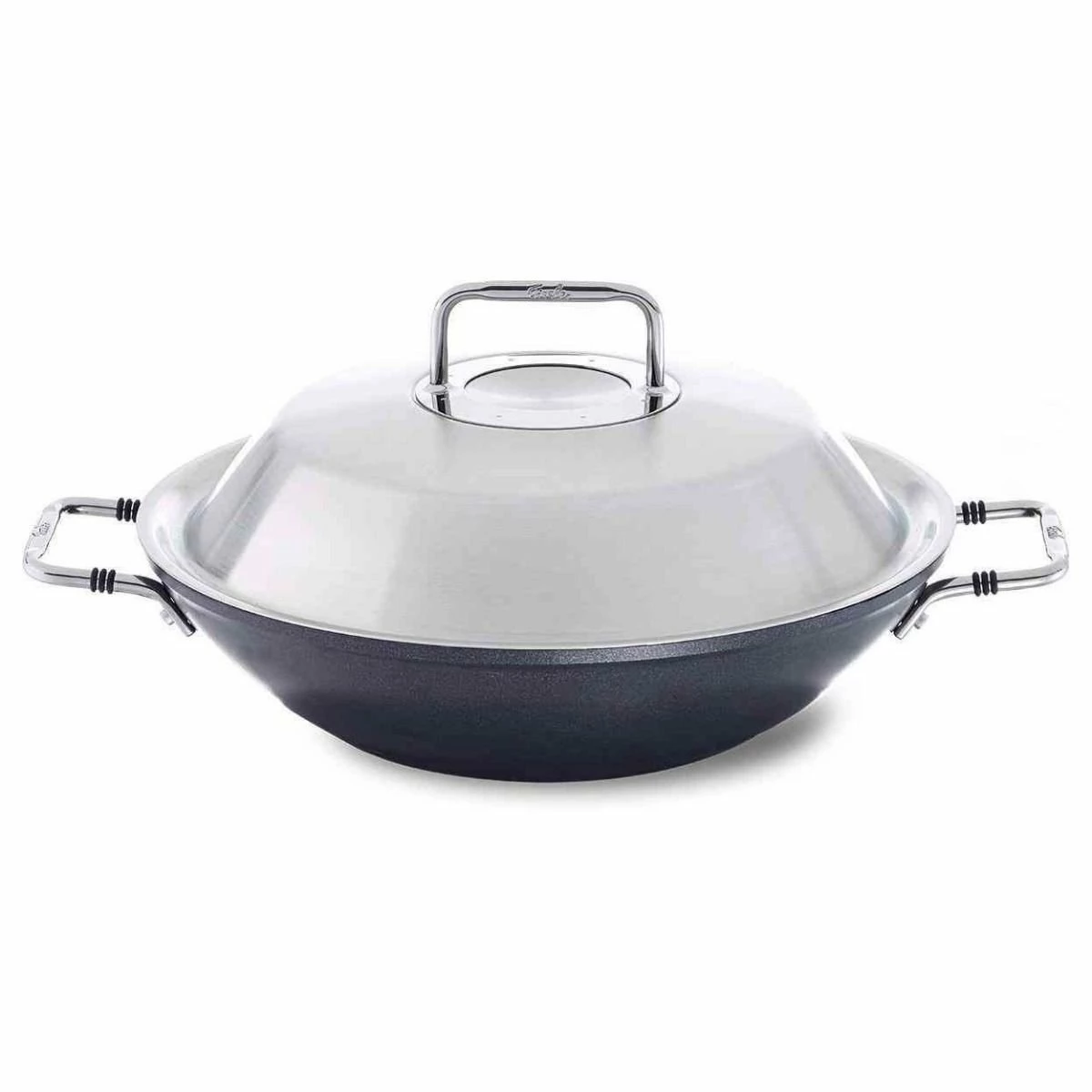 Fissler Adamant® Nonstick Wok With Metal Lid | 12.25"