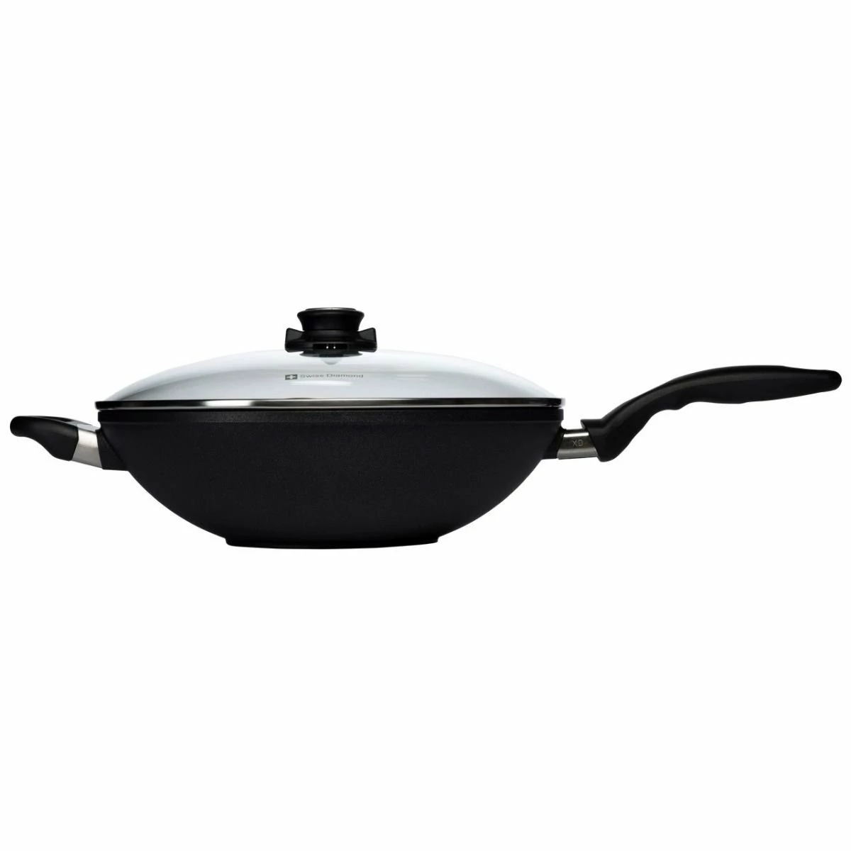 Swiss Diamond | XD Wok With Lid And Rack - 12.5" - Image 2