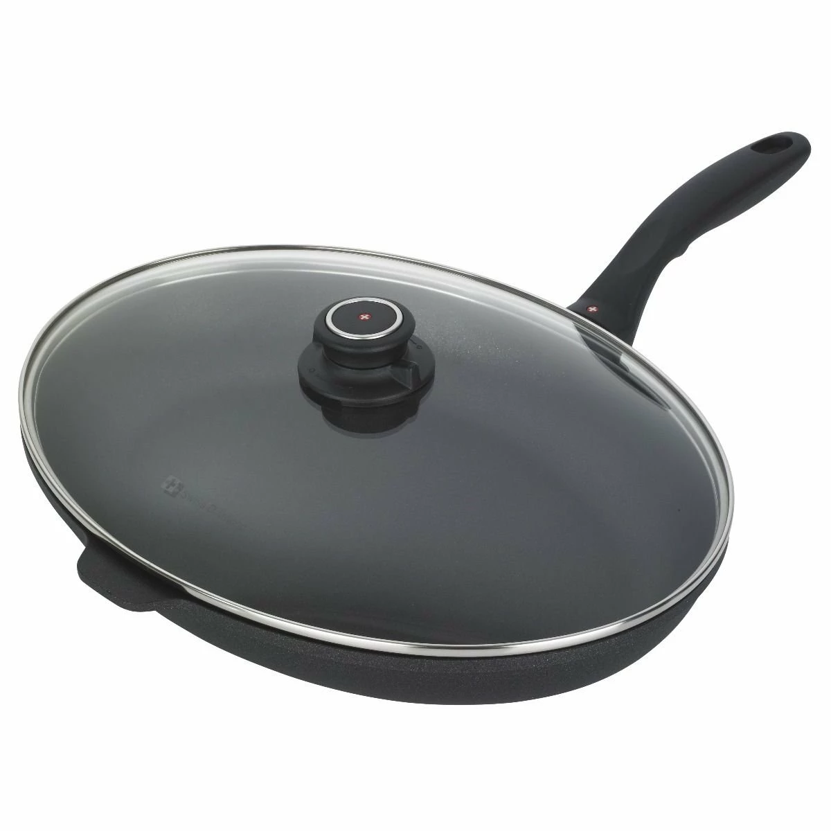 Swiss Diamond | HD Oval Fry Pan With Lid - 15" X 10.25" - Image 2