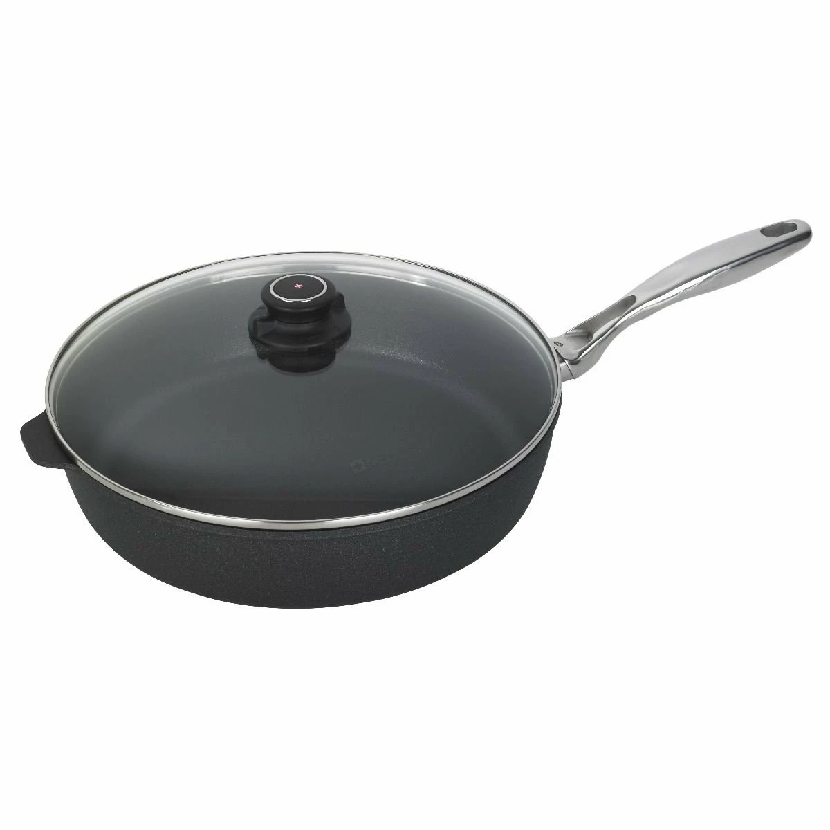 Swiss Diamond | XD Sauté Pan With Lid & Stainless Steel Handle - 12.5" (5.8 Qt.) 1 Swiss Diamond | XD Sauté Pan With Lid & Stainless Steel Handle - 12.5" (5.8 Qt.)