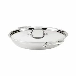 All-Clad D3 Stainless Steel 3-Quart Universal Pan With Lid